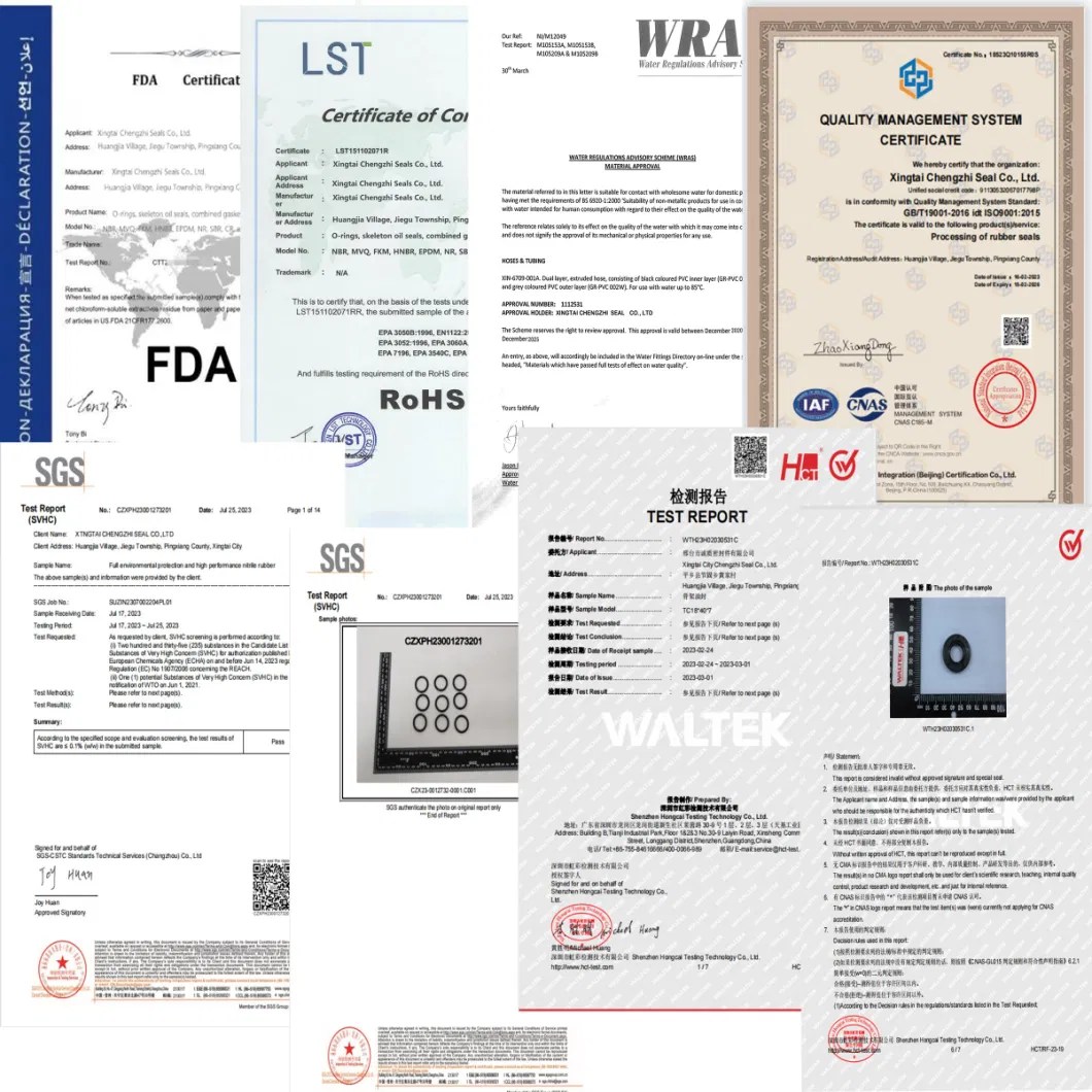पेट्रोकेमिकल, मैकेनिकल और ऑटोमोटिव उद्योगों के लिए एंटी एब्रेशन बॉन्ड सील 6